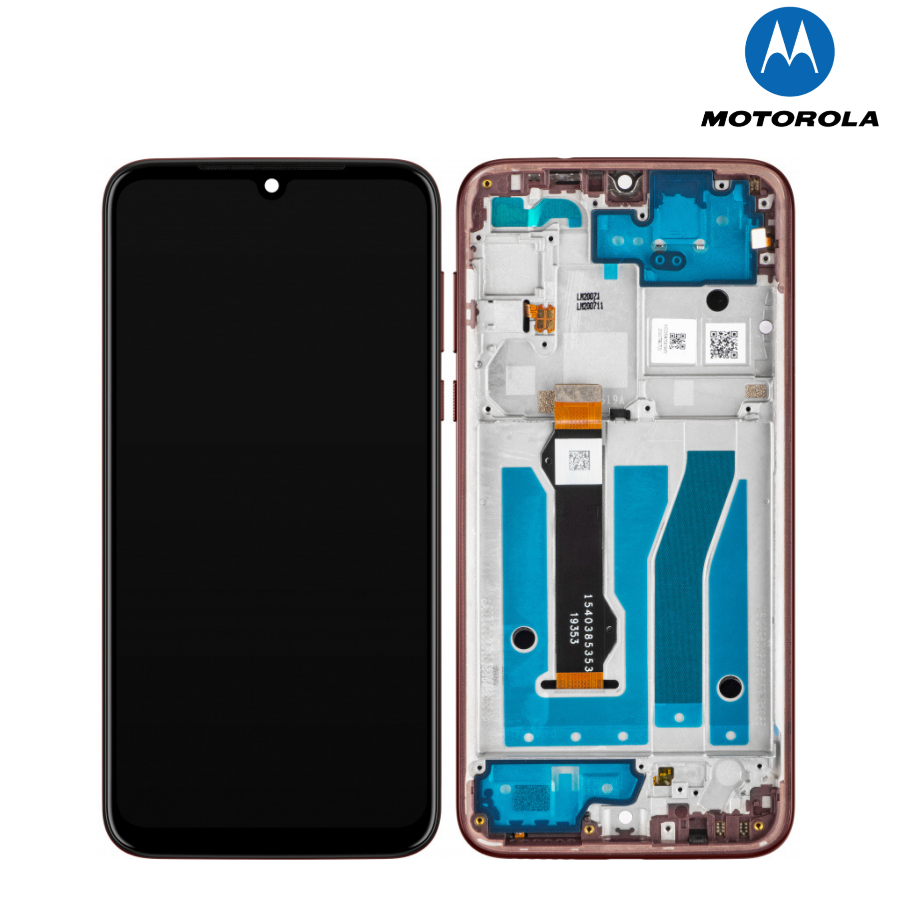 Motorola Edge 30 Fusion Aurora White Service Pack LCD